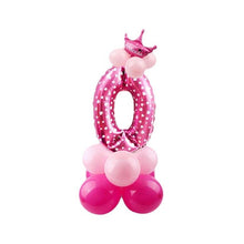 Load image into Gallery viewer, 32inch Digital Balloons Toys Kids Happy Birthday Party Theme Decor Cartoon Inflatable Party Hat Column Gift Toys for Children