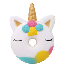 Load image into Gallery viewer, Jumbo Cute Popcorn Cake Hamburger Squishy Unicorn Milk Slow Rising Squeeze Toy Scented Stress Relief for Kid Fun Gift Toy