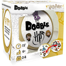 Load image into Gallery viewer, Dobble HP 16 Style Harried Spot It Card Game Toy Iron Box Potter Sport Go Camping Hip Kids Board Games Gift Animals Alphabet123