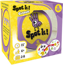 Load image into Gallery viewer, Dobble HP 16 Style Harried Spot It Card Game Toy Iron Box Potter Sport Go Camping Hip Kids Board Games Gift Animals Alphabet123