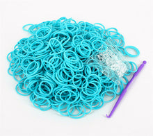 Load image into Gallery viewer, 600pcs 19 Color Loom Rubber Bands for Christmas Day Gift Refill Kit with 25pc S Clips 1 Hook for Weaving Creativity Bracelet Toy
