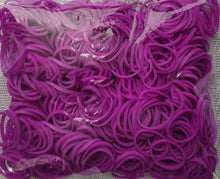 Load image into Gallery viewer, 600pcs 19 Color Loom Rubber Bands for Christmas Day Gift Refill Kit with 25pc S Clips 1 Hook for Weaving Creativity Bracelet Toy

