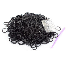 Load image into Gallery viewer, 600pcs 19 Color Loom Rubber Bands for Christmas Day Gift Refill Kit with 25pc S Clips 1 Hook for Weaving Creativity Bracelet Toy
