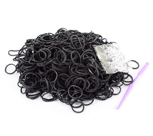 600pcs 19 Color Loom Rubber Bands for Christmas Day Gift Refill Kit with 25pc S Clips 1 Hook for Weaving Creativity Bracelet Toy
