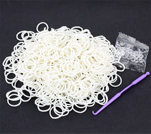 Load image into Gallery viewer, 600pcs 19 Color Loom Rubber Bands for Christmas Day Gift Refill Kit with 25pc S Clips 1 Hook for Weaving Creativity Bracelet Toy
