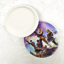Load image into Gallery viewer, Fortnite birthday decoration supplies tableware toy ornaments set atmosphere decoration home life supplies children gifts.
