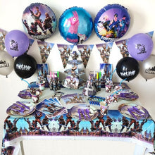 Load image into Gallery viewer, Fortnite birthday decoration supplies tableware toy ornaments set atmosphere decoration home life supplies children gifts.
