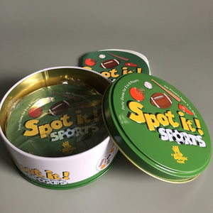 Dobble HP 16 Style Harried Spot It Card Game Toy Iron Box Potter Sport Go Camping Hip Kids Board Games Gift Animals Alphabet123
